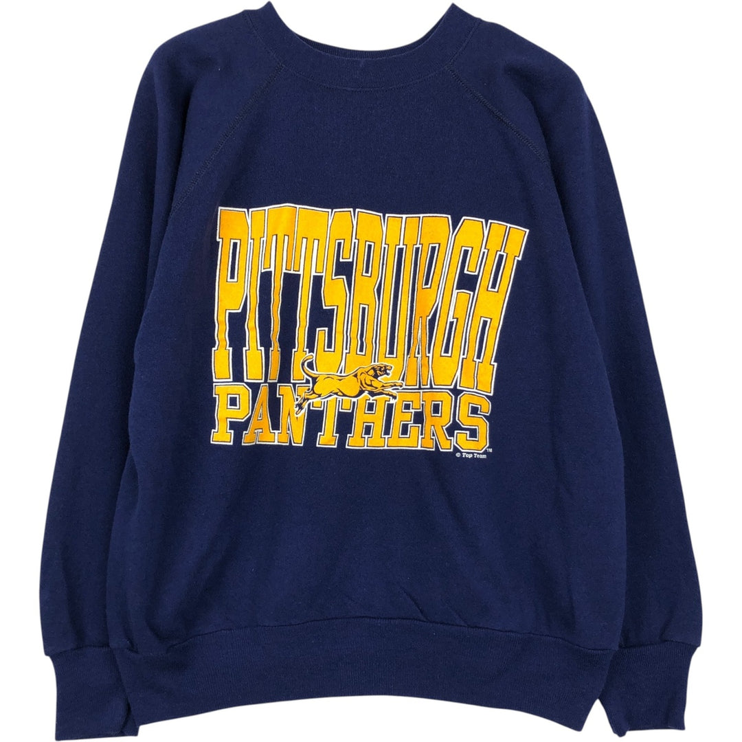 90'S JEMORGAN College Sweatshirt, Made in USA, Men's Size M (approx.), Vintage acrylic navy blue type Vintage Second Hand