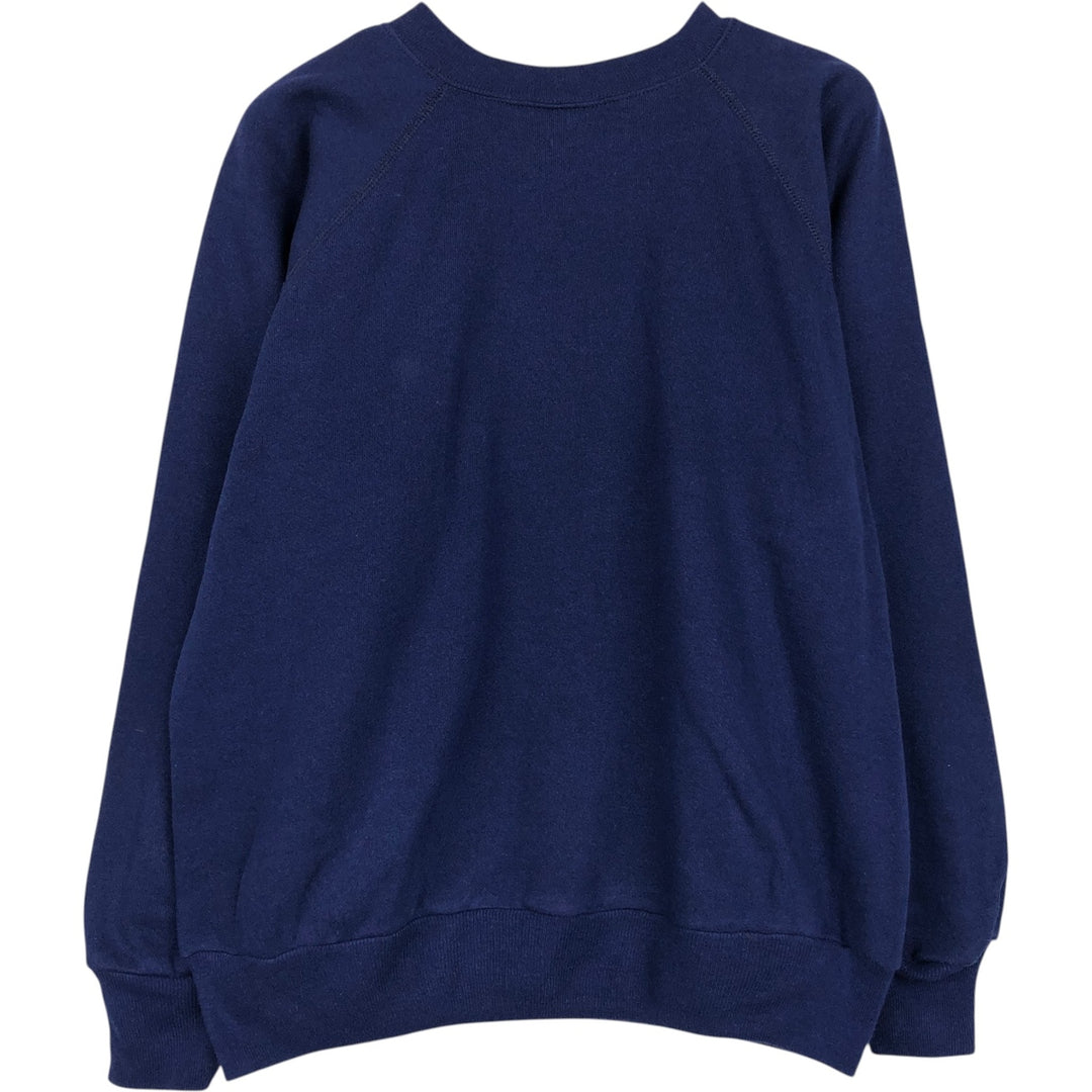 90'S JEMORGAN College Sweatshirt, Made in USA, Men's Size M (approx.), Vintage acrylic navy blue type Vintage Second Hand