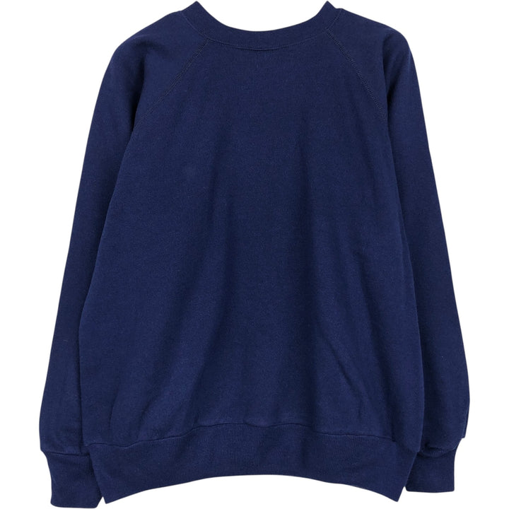 90'S JEMORGAN College Sweatshirt, Made in USA, Men's Size M (approx.), Vintage acrylic navy blue type Vintage Second Hand