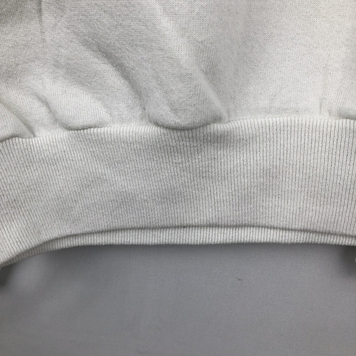 90'S Jerzees Printed Sweatshirt, Made in USA, Men's XL, Vintage cotton white type Vintage Second Hand