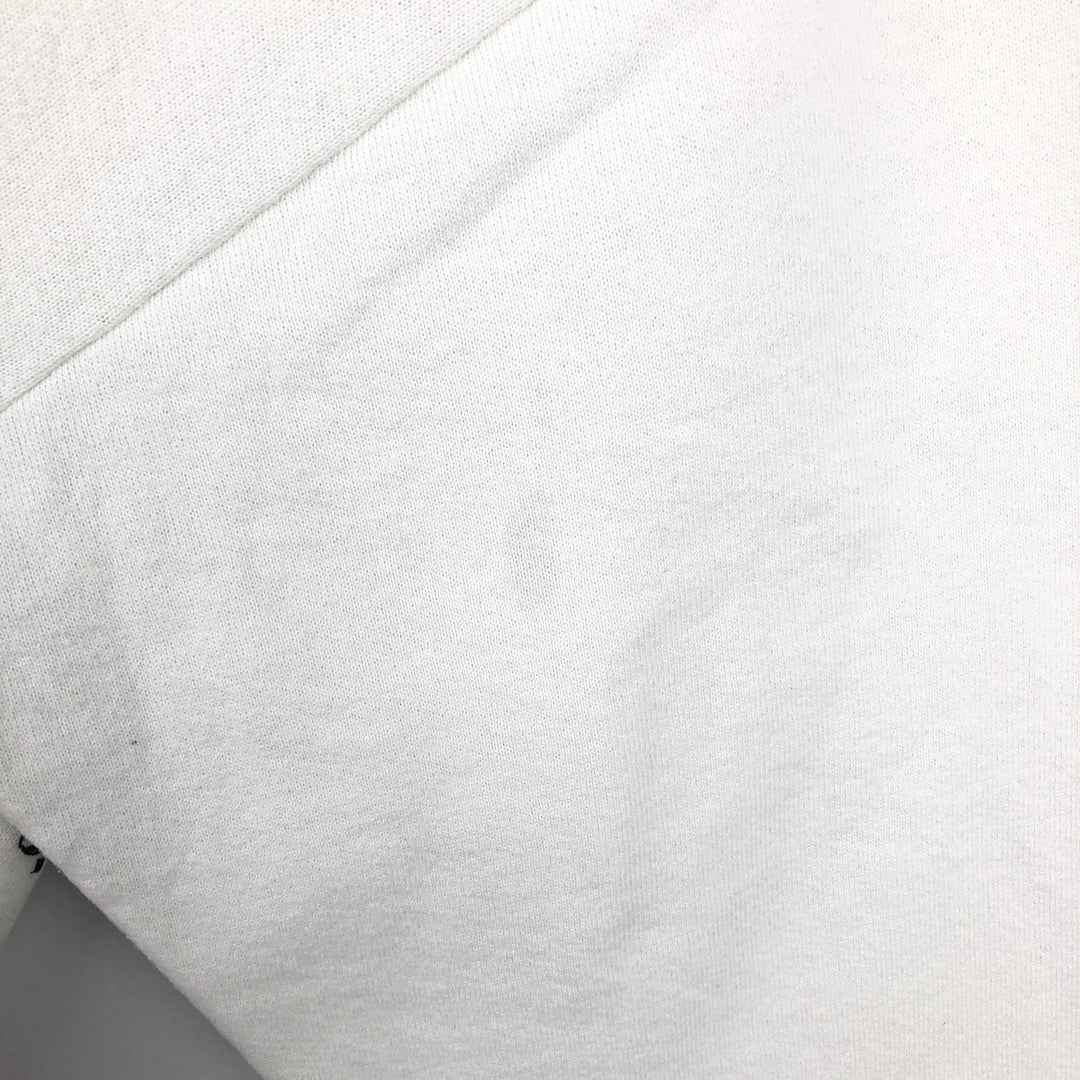 90'S Jerzees Printed Sweatshirt, Made in USA, Men's XL, Vintage cotton white type Vintage Second Hand