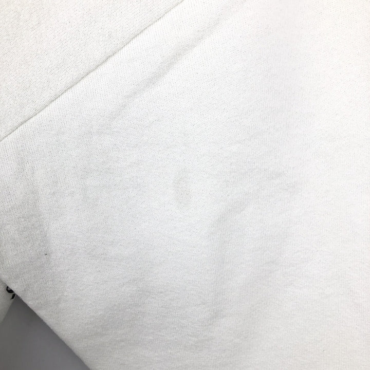 90'S Jerzees Printed Sweatshirt, Made in USA, Men's XL, Vintage cotton white type Vintage Second Hand