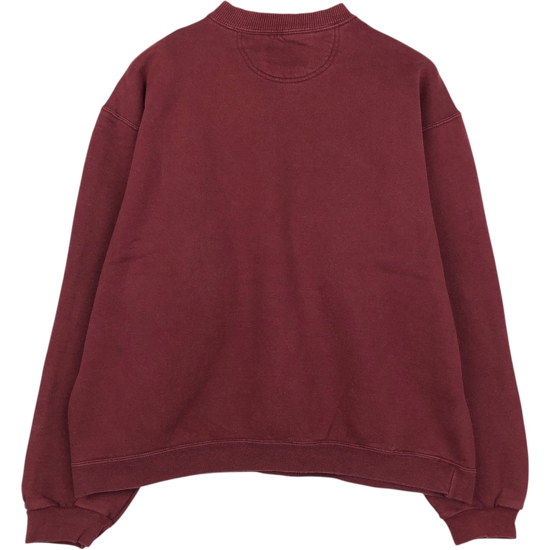 2000'S Champion Harvard University College Sweatshirt (Men's XL equivalent) unclear burgundy type Vintage Second Hand