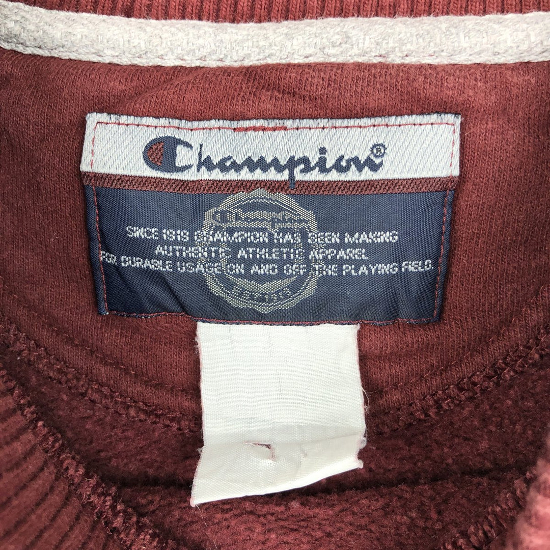 2000'S Champion Harvard University College Sweatshirt (Men's XL equivalent) unclear burgundy type Vintage Second Hand