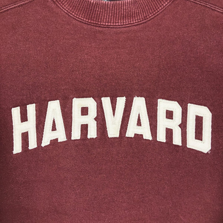 2000'S Champion Harvard University College Sweatshirt (Men's XL equivalent) unclear burgundy type Vintage Second Hand