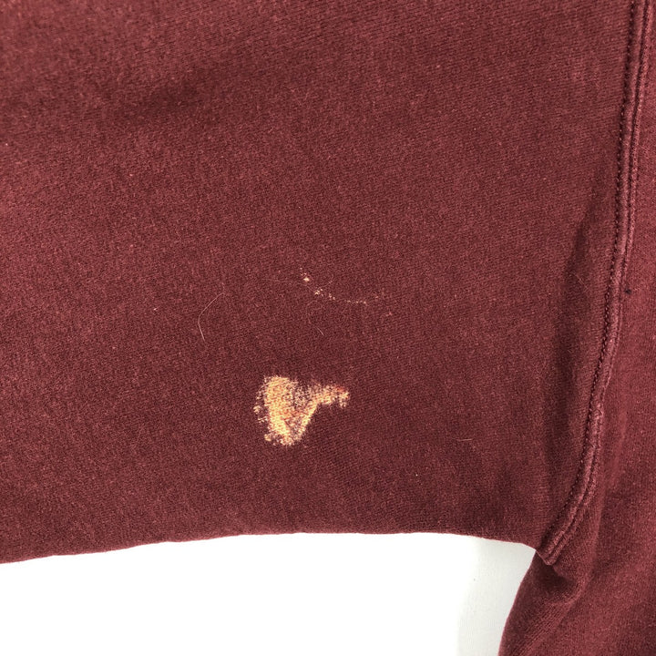 2000'S Champion Harvard University College Sweatshirt (Men's XL equivalent) unclear burgundy type Vintage Second Hand