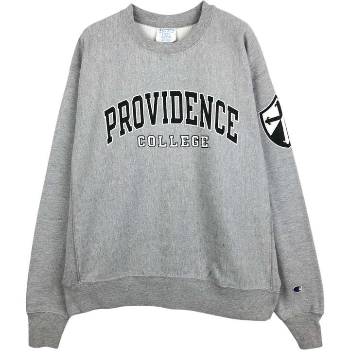 Champion REVERSE WEAVE Reverse Weave College Sweatshirt Trainer Men's L size unclear gray type Vintage Second Hand