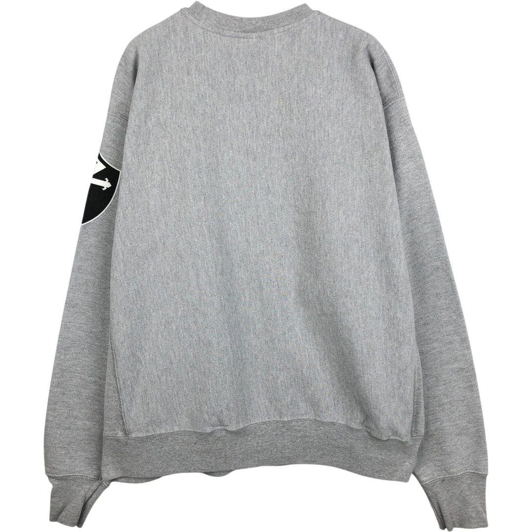 Champion REVERSE WEAVE Reverse Weave College Sweatshirt Trainer Men's L size unclear gray type Vintage Second Hand