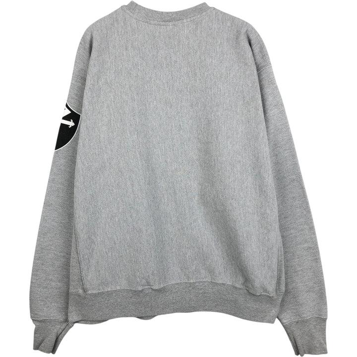 Champion REVERSE WEAVE Reverse Weave College Sweatshirt Trainer Men's L size unclear gray type Vintage Second Hand