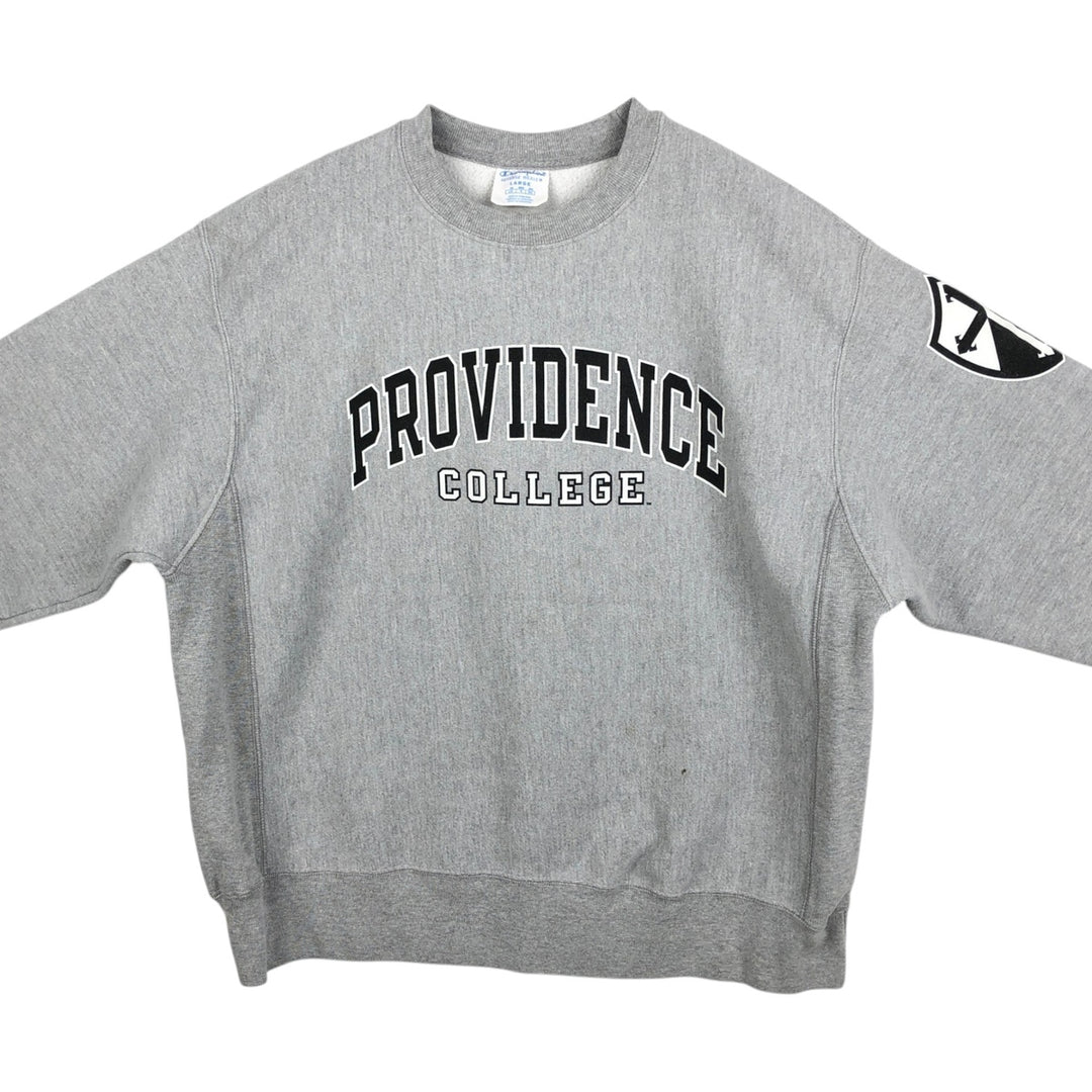Champion REVERSE WEAVE Reverse Weave College Sweatshirt Trainer Men's L size unclear gray type Vintage Second Hand