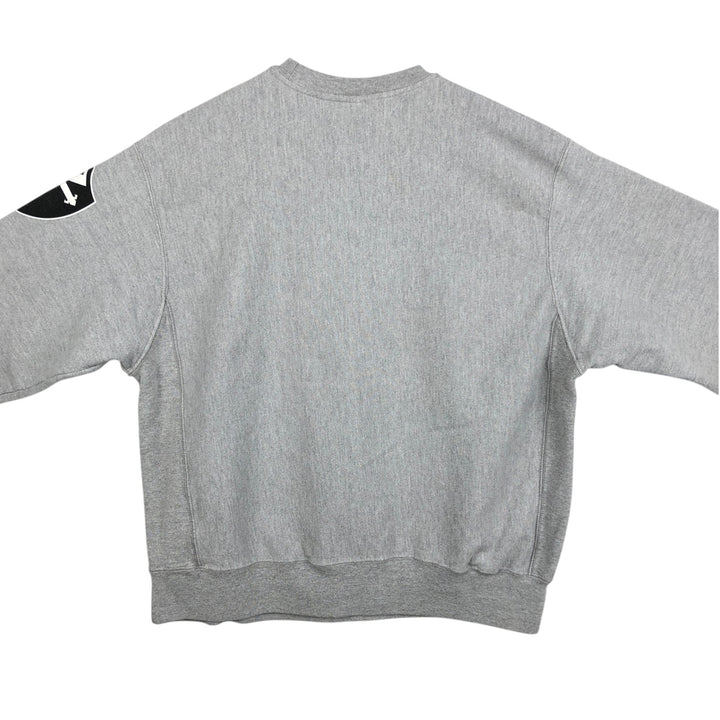 Champion REVERSE WEAVE Reverse Weave College Sweatshirt Trainer Men's L size unclear gray type Vintage Second Hand