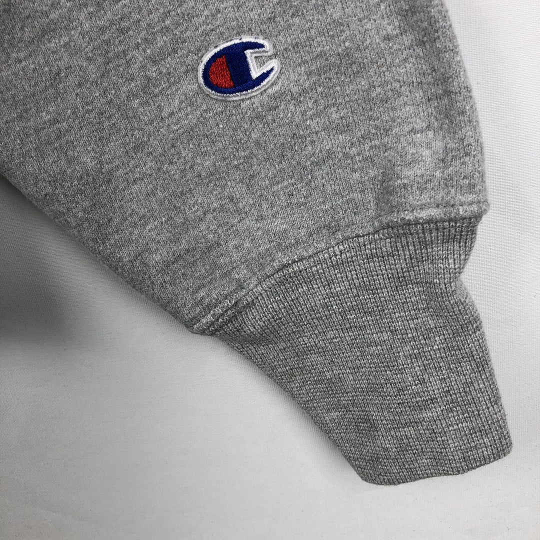 Champion REVERSE WEAVE Reverse Weave College Sweatshirt Trainer Men's L size unclear gray type Vintage Second Hand