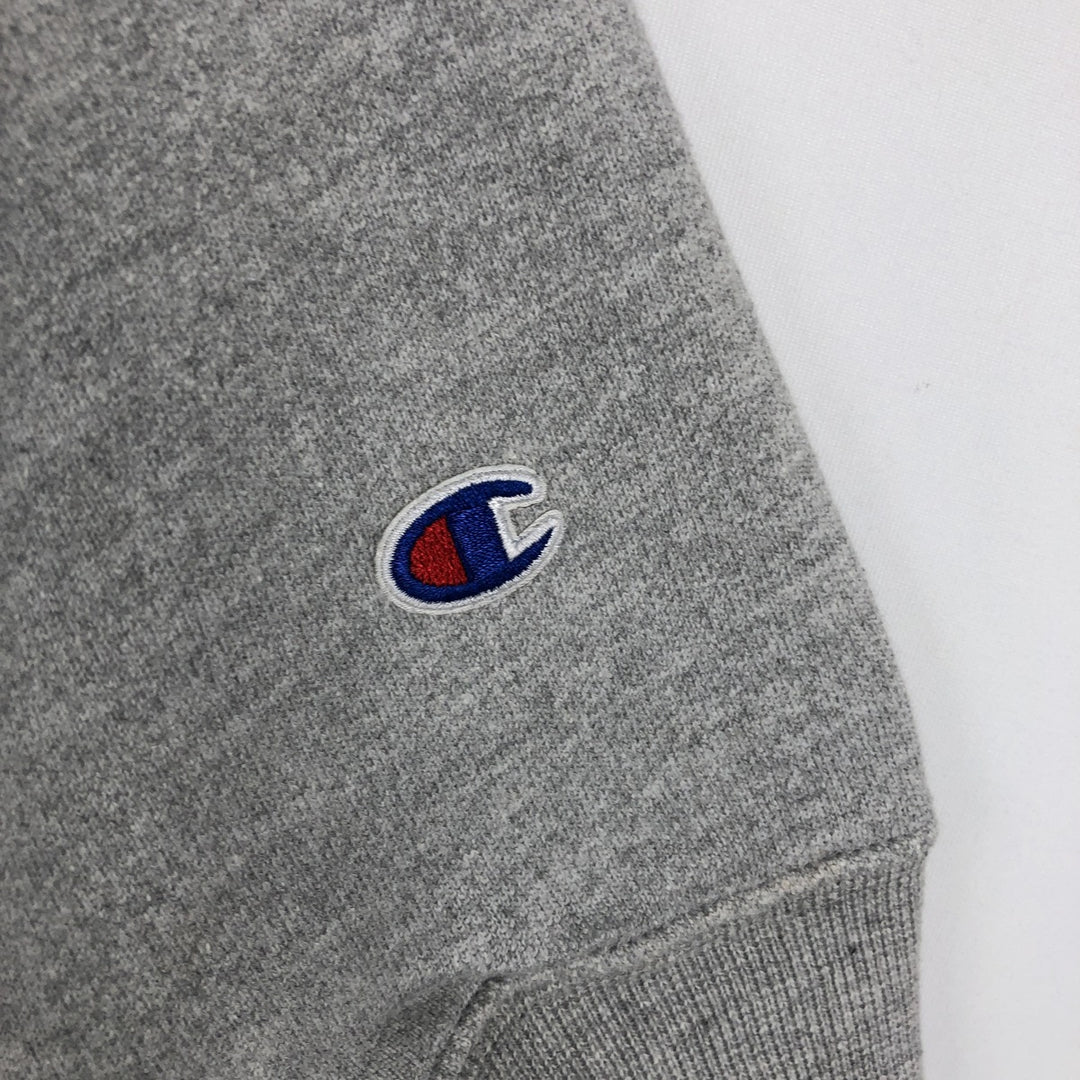 Champion REVERSE WEAVE Reverse Weave College Sweatshirt Trainer Men's L size cotton gray type Vintage Second Hand