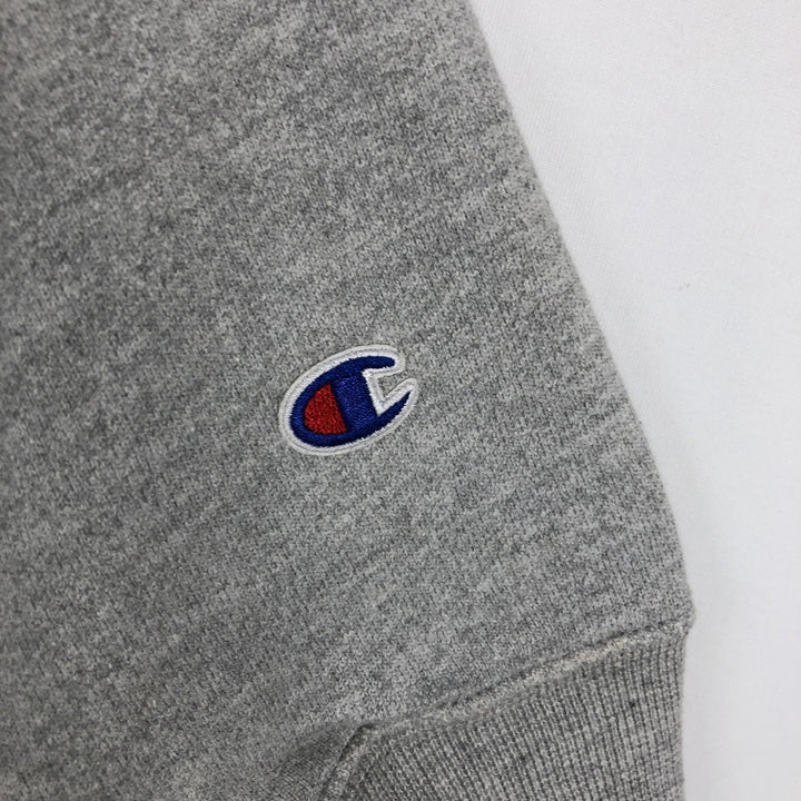 Champion REVERSE WEAVE Reverse Weave College Sweatshirt Trainer Men's L size cotton gray type Vintage Second Hand