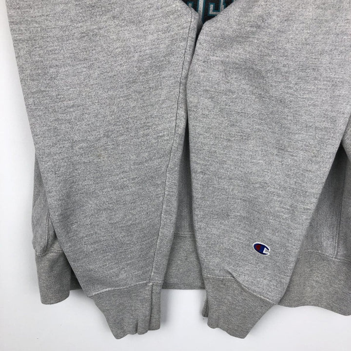 Champion REVERSE WEAVE Reverse Weave College Sweatshirt Trainer Men's L size cotton gray type Vintage Second Hand