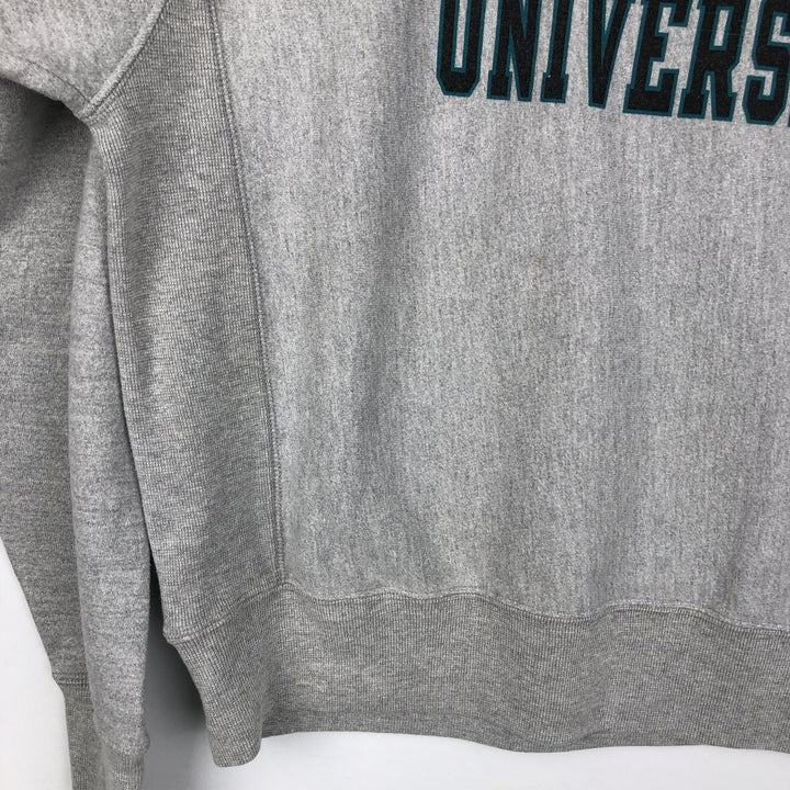 Champion REVERSE WEAVE Reverse Weave College Sweatshirt Trainer Men's L size cotton gray type Vintage Second Hand