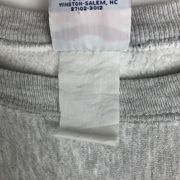 Champion Reverse Weave College Sweatshirt (Men's XL equivalent) - 2000s/Era unclear gray type Vintage Second Hand