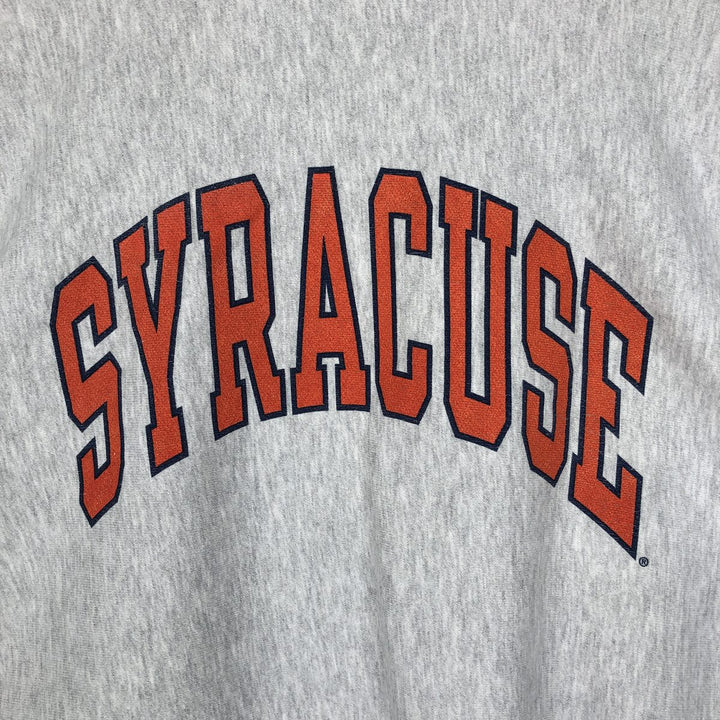 Champion Reverse Weave College Sweatshirt (Men's XL equivalent) - 2000s/Era unclear gray type Vintage Second Hand