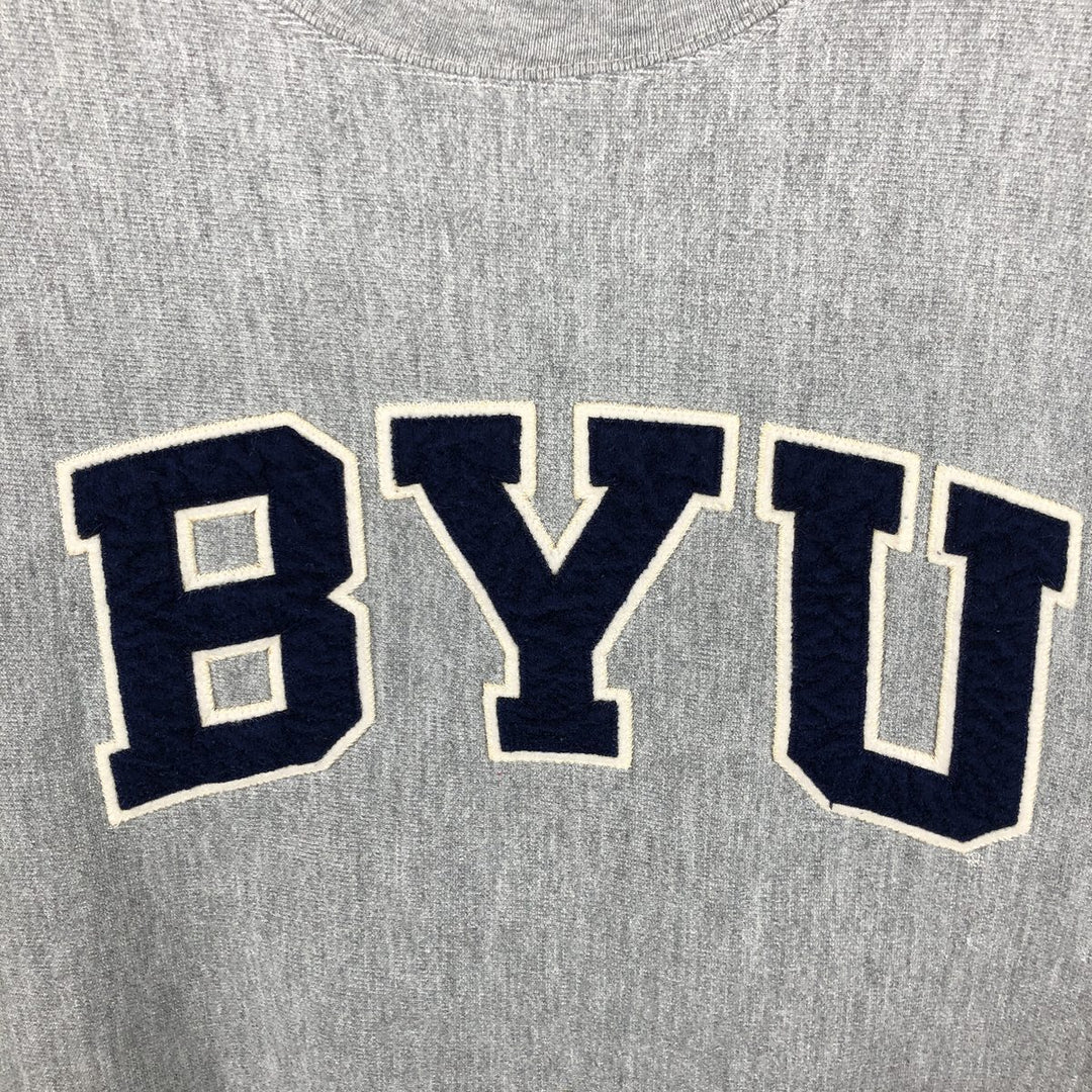 00'S Champion Original Reverse Weave College Sweatshirt Trainer Men's M size cotton gray type Vintage Second Hand