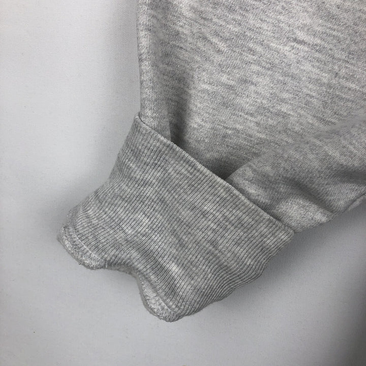 00'S Champion Premium Reverse Weave, No Eyes, Plain, Blank Sweatshirt, Trainer, Men's XL Size unclear gray type Vintage Second Hand