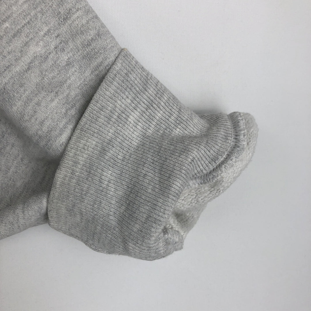 00'S Champion Premium Reverse Weave, No Eyes, Plain, Blank Sweatshirt, Trainer, Men's XL Size unclear gray type Vintage Second Hand