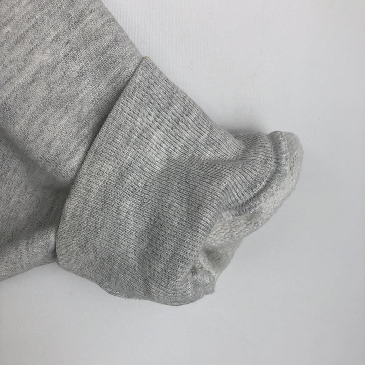 00'S Champion Premium Reverse Weave, No Eyes, Plain, Blank Sweatshirt, Trainer, Men's XL Size unclear gray type Vintage Second Hand