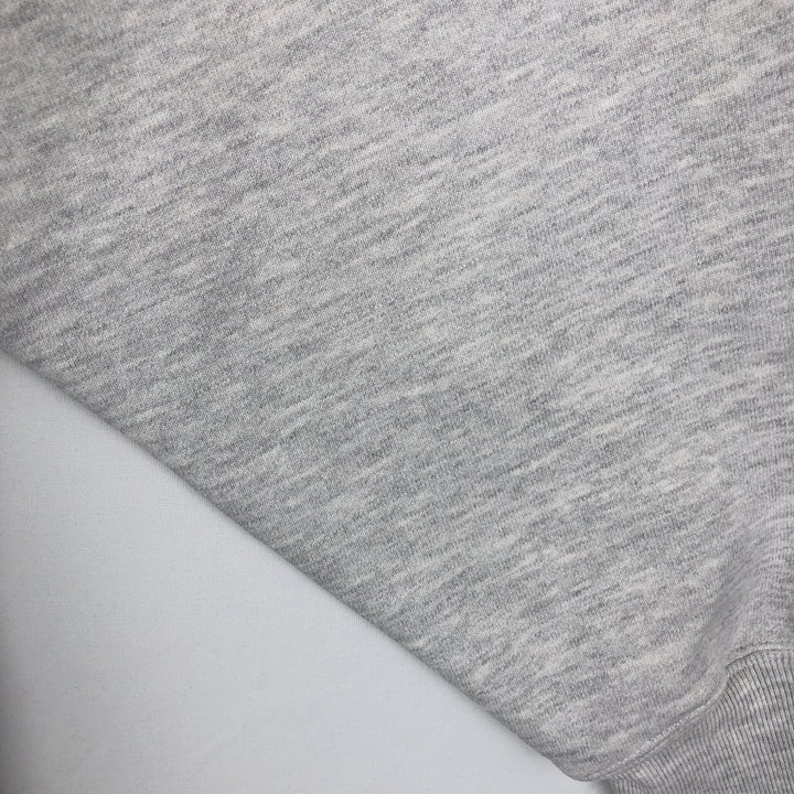 00'S Champion Premium Reverse Weave, No Eyes, Plain, Blank Sweatshirt, Trainer, Men's XL Size unclear gray type Vintage Second Hand