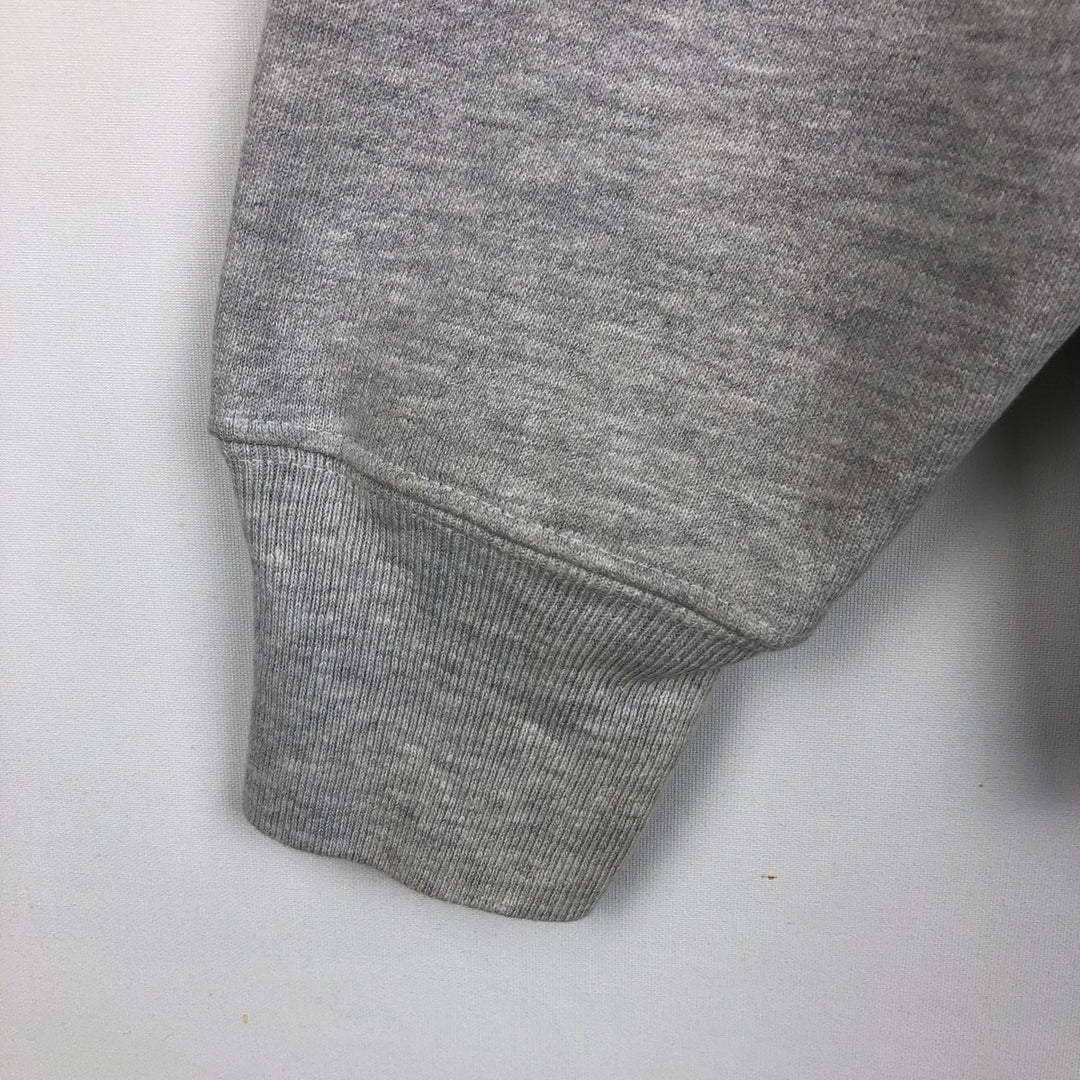 00'S Champion Premium Reverse Weave, No Eyes, Plain, Blank Sweatshirt, Trainer, Men's XL Size cotton gray type Vintage Second Hand