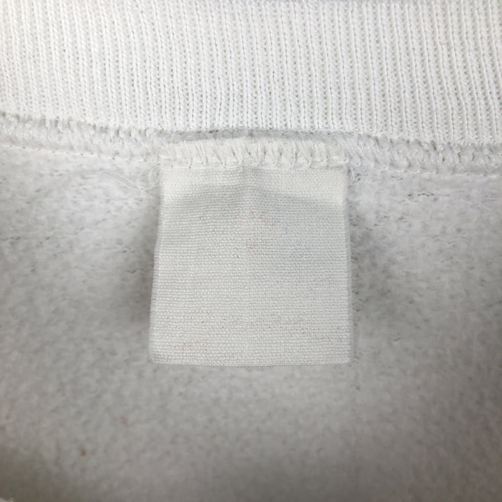 Triple Print College Sweatshirt, Men's Size L (Equivalent), Vintage unclear white type Vintage Second Hand