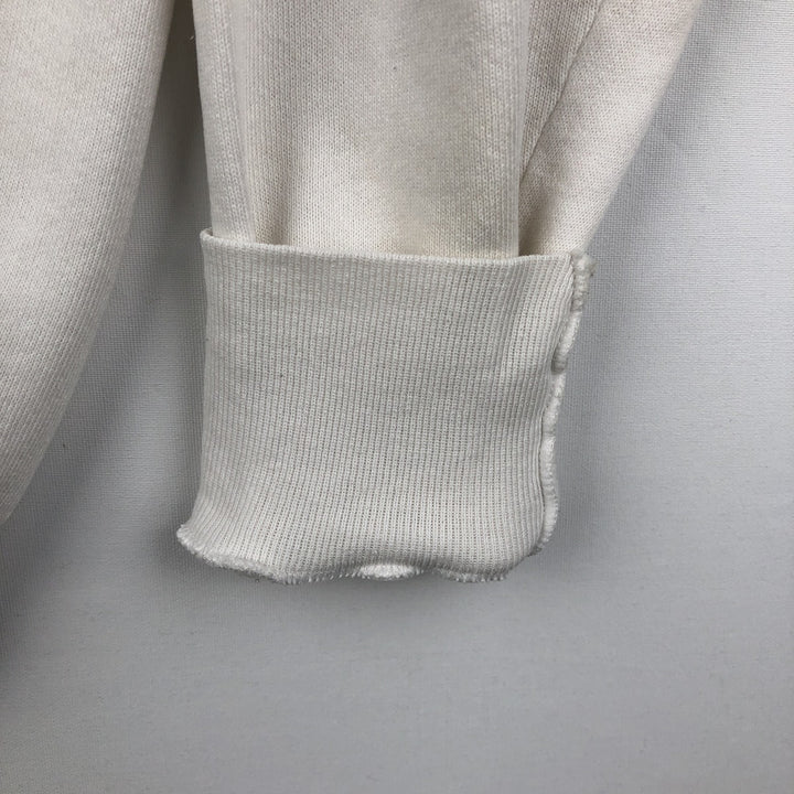 Triple Print College Sweatshirt, Men's Size L (Equivalent), Vintage unclear white type Vintage Second Hand