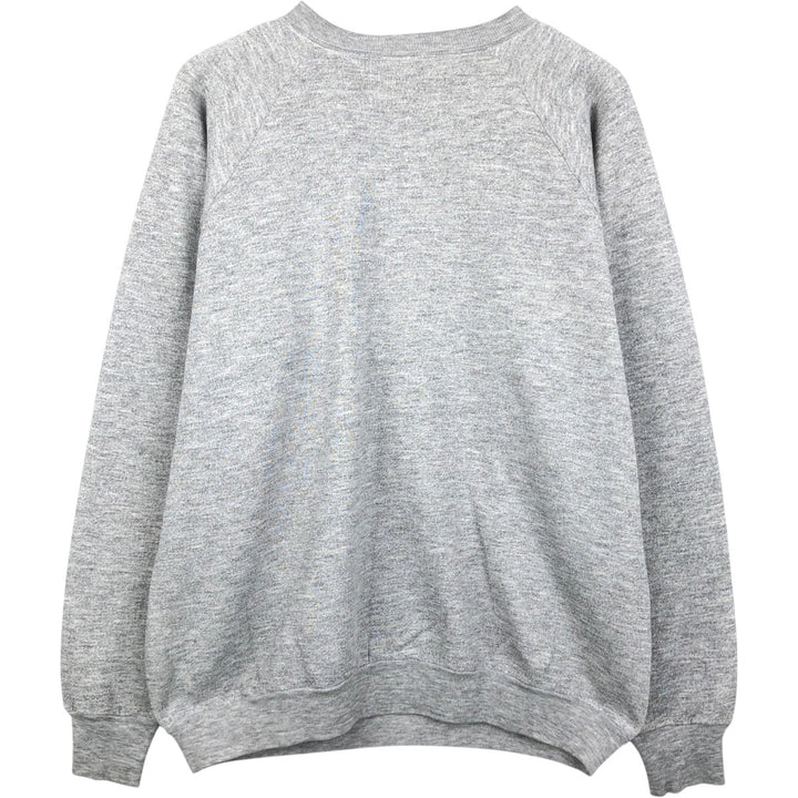 Vintage college sweatshirt, size L, men's unclear gray type Vintage Second Hand