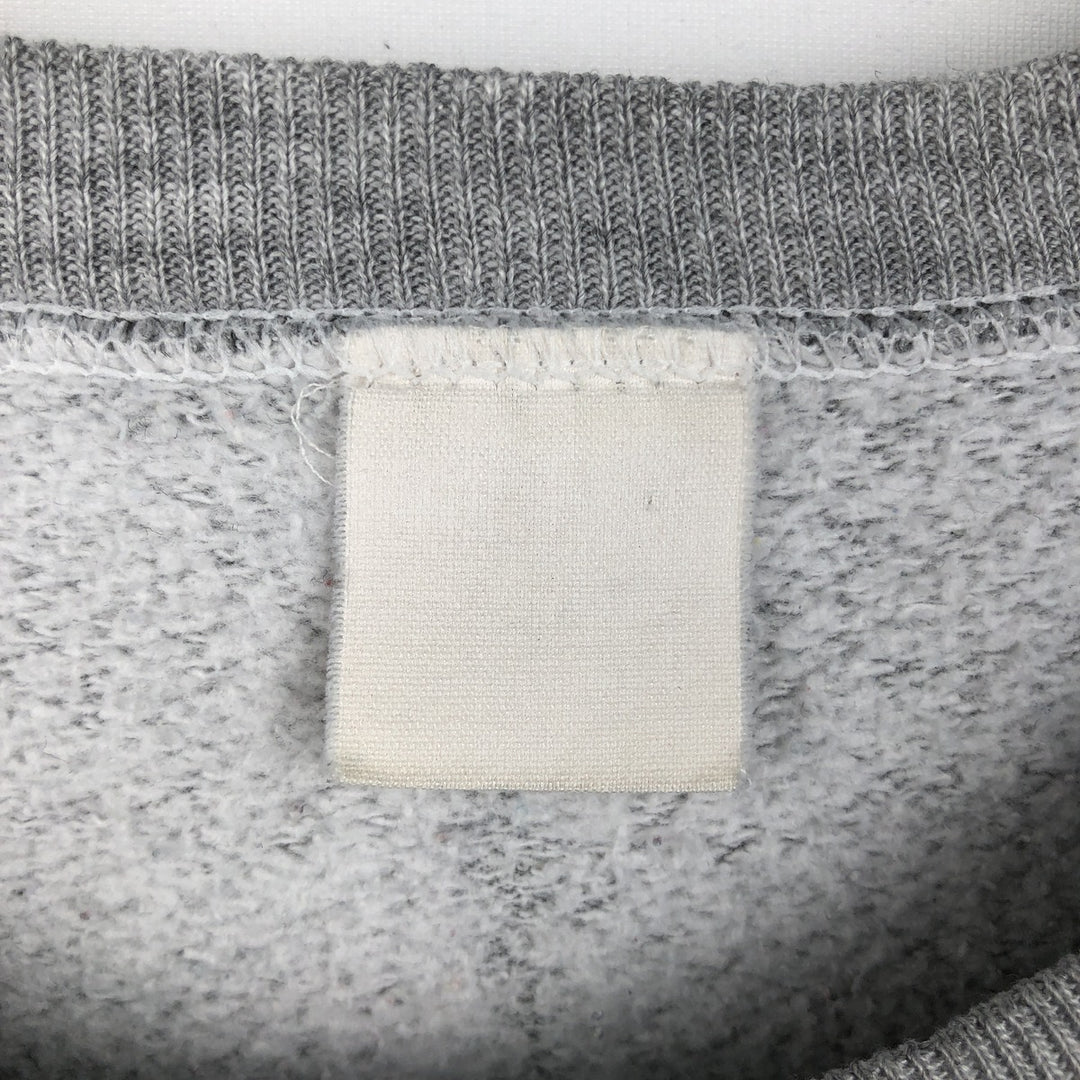 Vintage college sweatshirt, size L, men's unclear gray type Vintage Second Hand