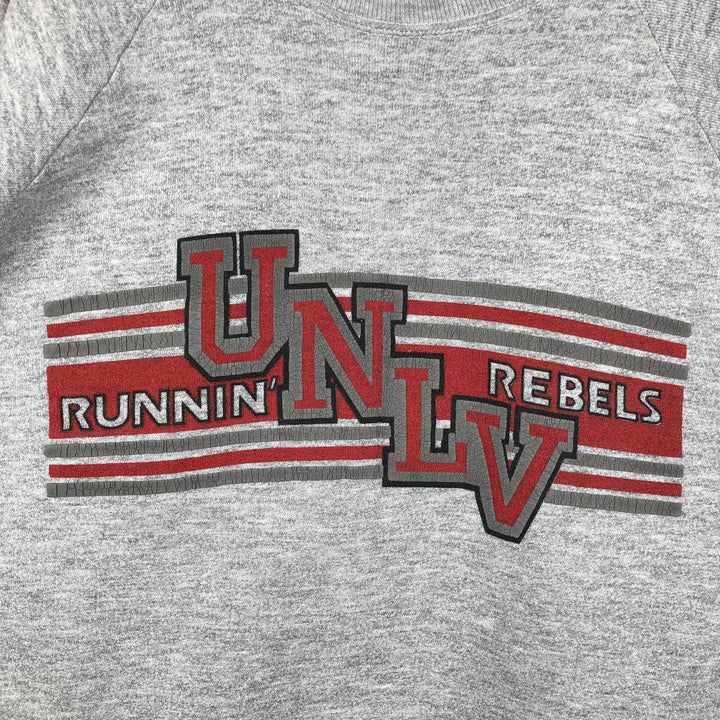 Vintage college sweatshirt, size L, men's unclear gray type Vintage Second Hand