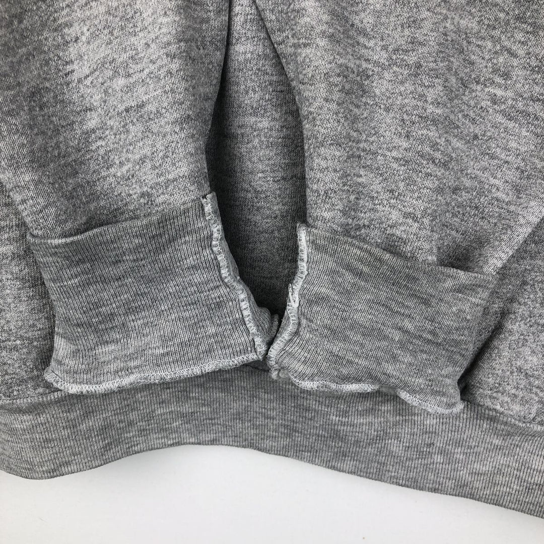 Vintage college sweatshirt, size L, men's unclear gray type Vintage Second Hand