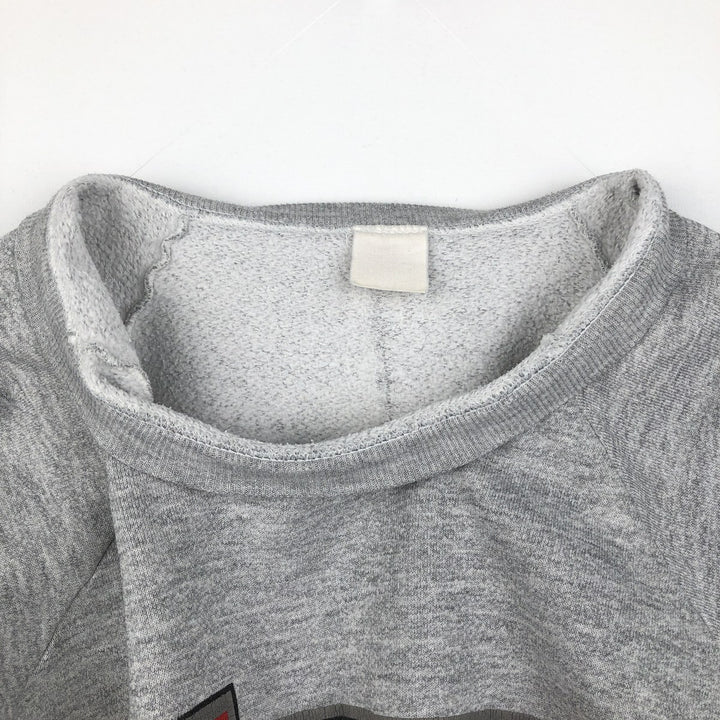 Vintage college sweatshirt, size L, men's unclear gray type Vintage Second Hand