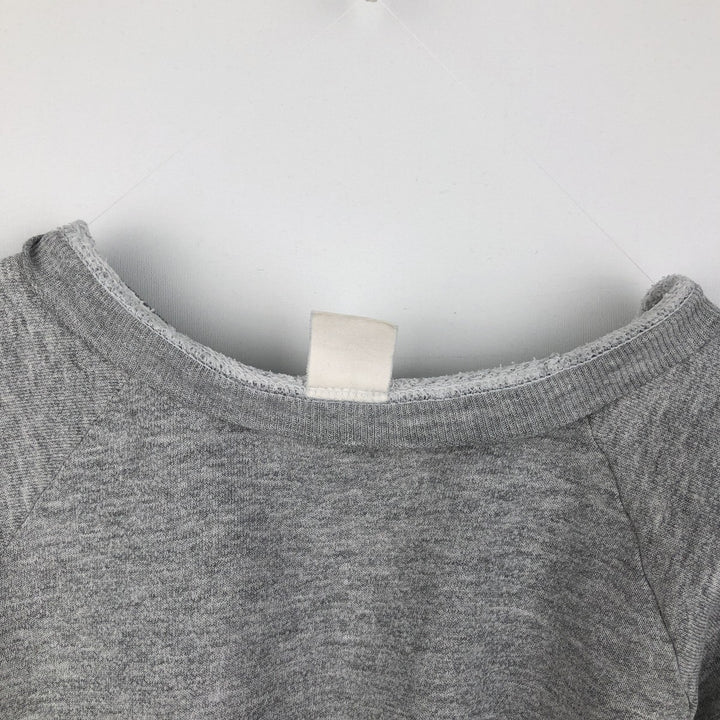 Vintage college sweatshirt, size L, men's unclear gray type Vintage Second Hand