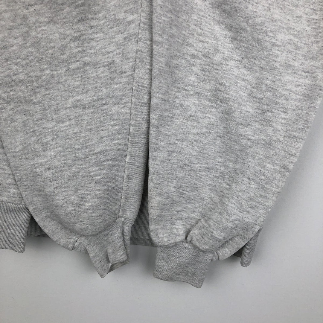 Vintage 80s-90'S Jerzees College Character Sweatshirt, Made in USA, Men's Size L cotton gray type Vintage Second Hand