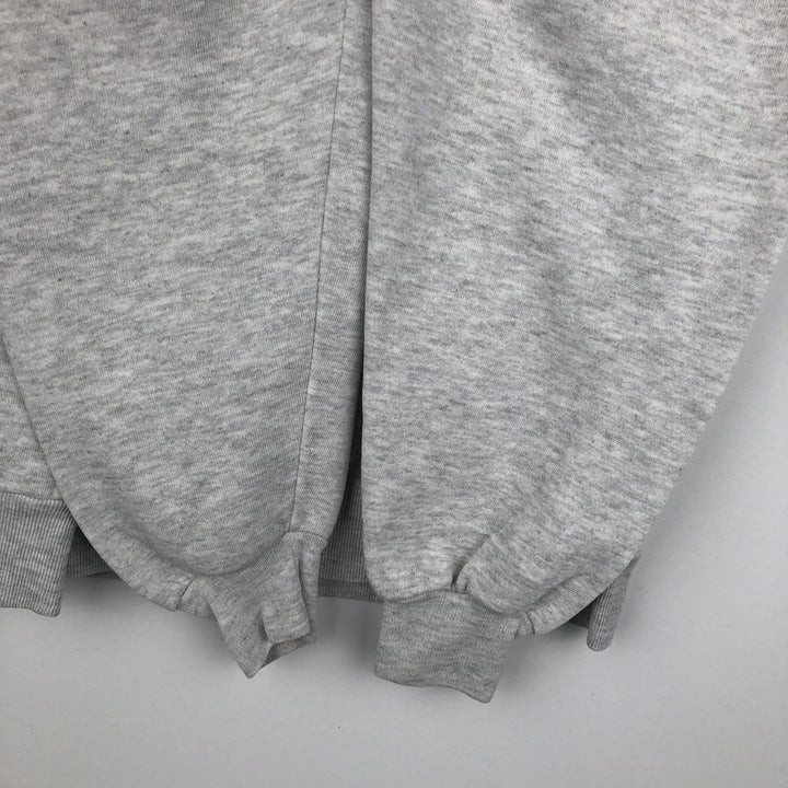 Vintage 80s-90'S Jerzees College Character Sweatshirt, Made in USA, Men's Size L cotton gray type Vintage Second Hand