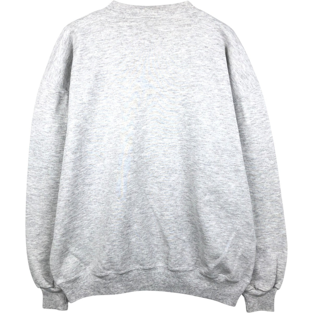 90'S Russell Princeton University College Sweatshirt, Made in USA, Men's XL equivalent, Vintage cotton gray type Vintage Second Hand