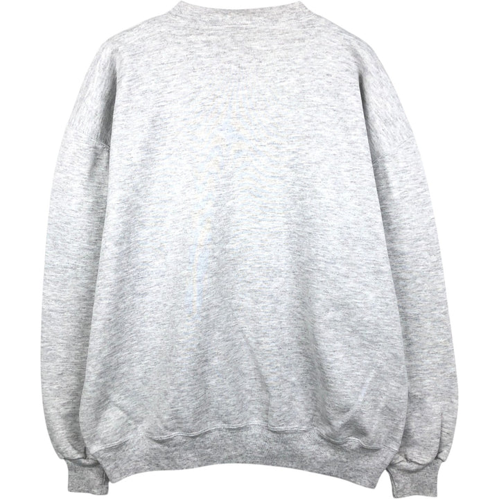 90'S Russell Princeton University College Sweatshirt, Made in USA, Men's XL equivalent, Vintage cotton gray type Vintage Second Hand