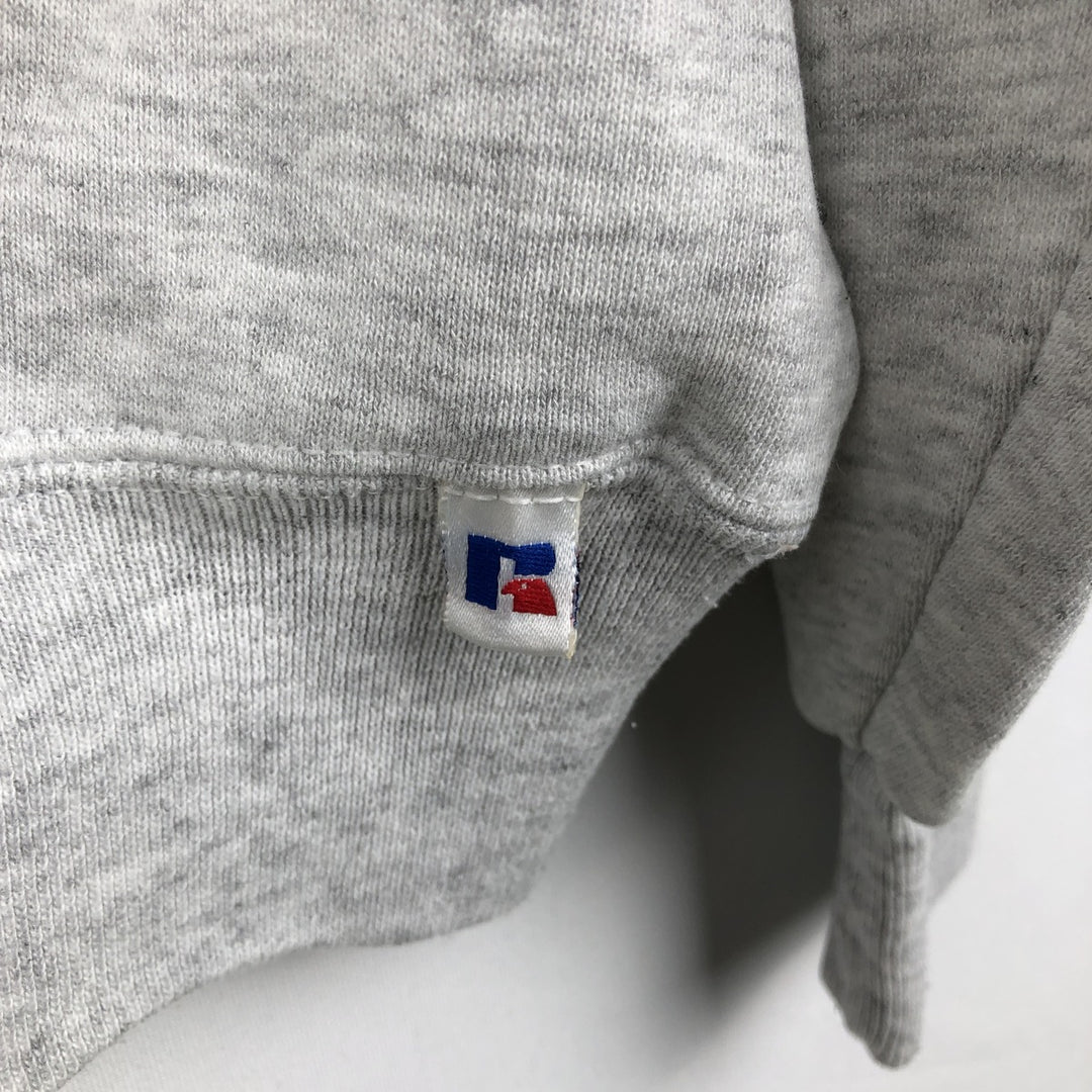 90'S Russell Princeton University College Sweatshirt, Made in USA, Men's XL equivalent, Vintage cotton gray type Vintage Second Hand