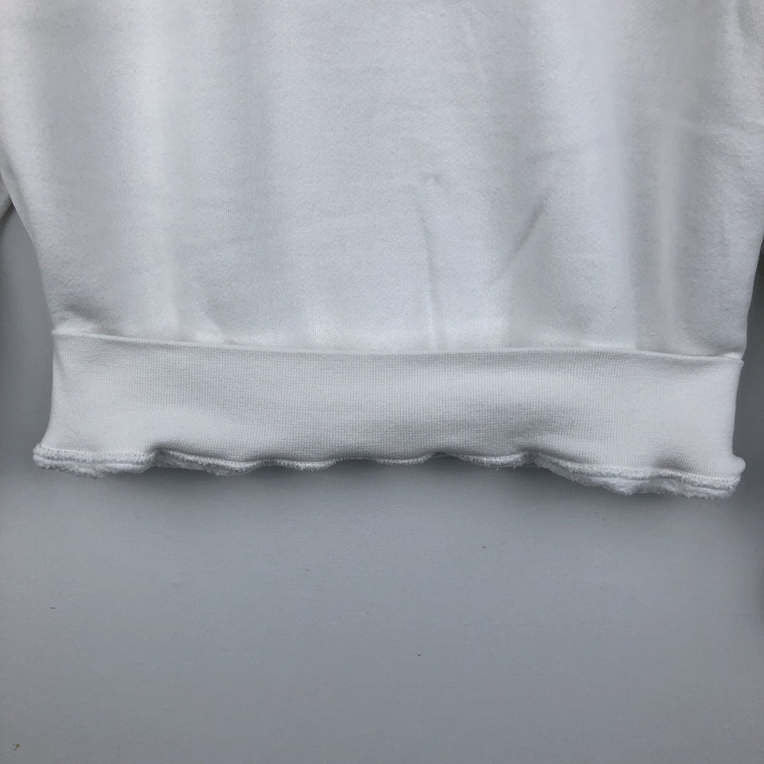 90'S Russell UCLA (University of California, Los Angeles) College Sweatshirt, Made in USA, Men's Size M (approx.) cotton white type Vintage Second Hand