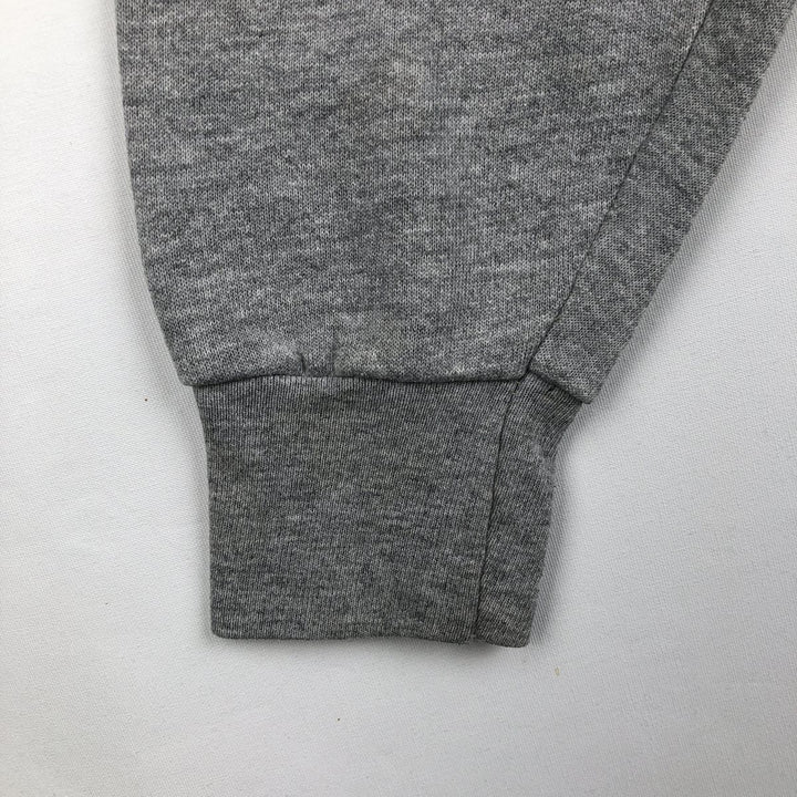 90'S Jansport College Sweatshirt, Made in USA, Men's M, Vintage cotton gray type Vintage Second Hand