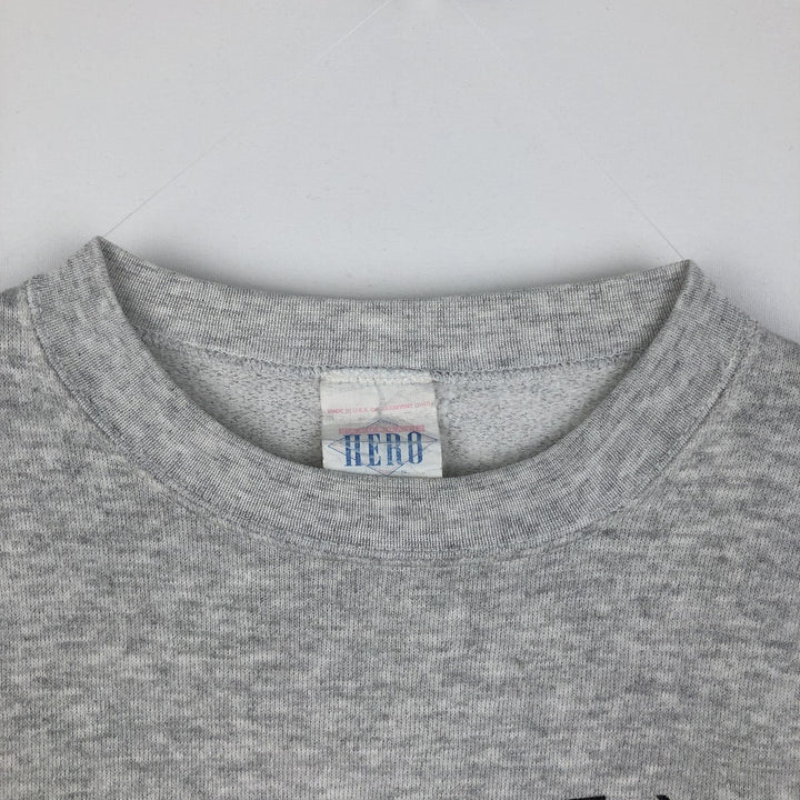 90'S Saturday's Hero Minnesota University of Minnesota College Sweatshirt, Made in USA, Men's XL equivalent, Vintage cotton gray type Vintage Second Hand