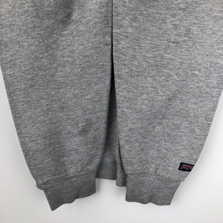 Vintage 90'S Jansport college sweatshirt, made in the USA, size L, men's cotton gray type Vintage Second Hand