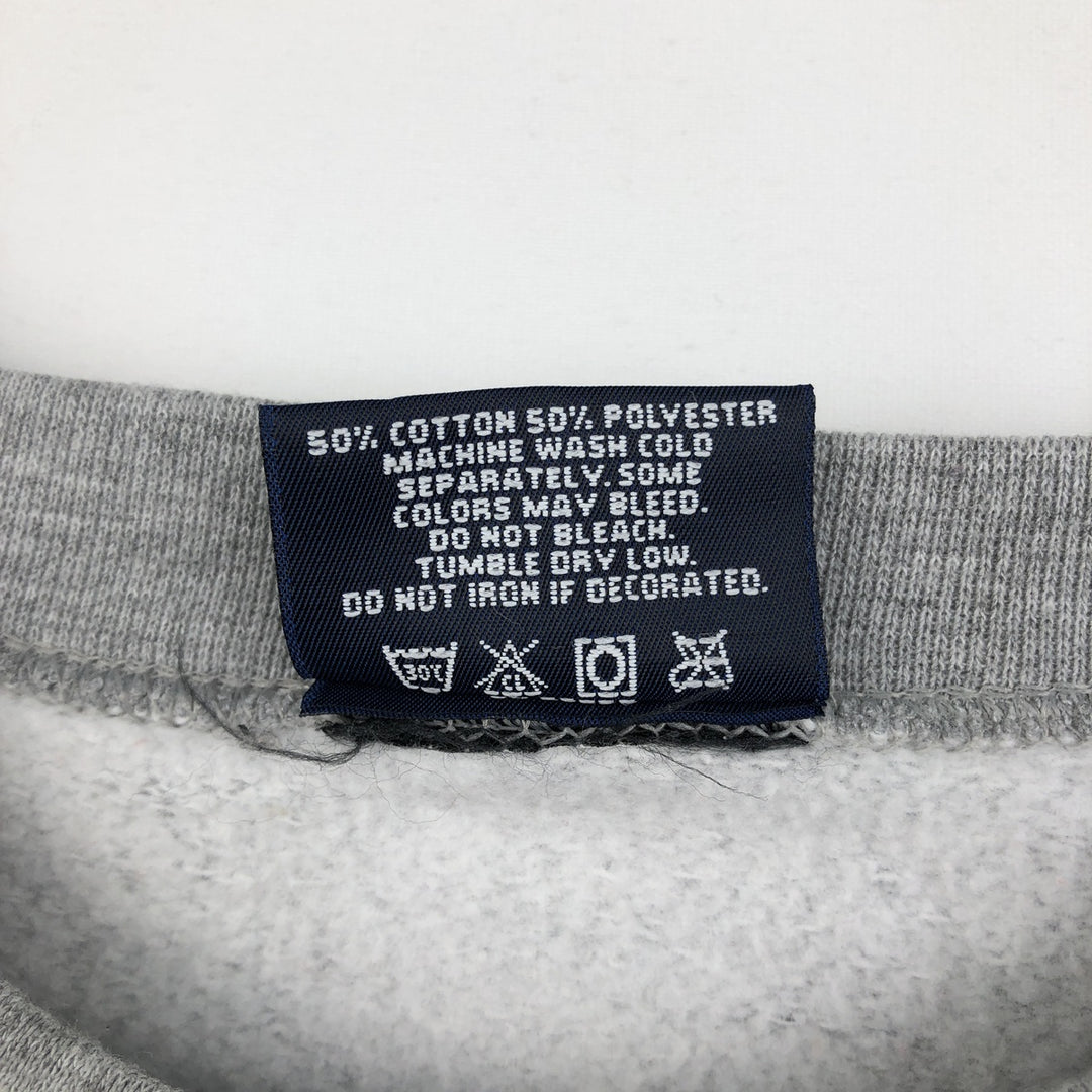 Vintage 90'S Jansport college sweatshirt, made in the USA, size L, men's cotton gray type Vintage Second Hand