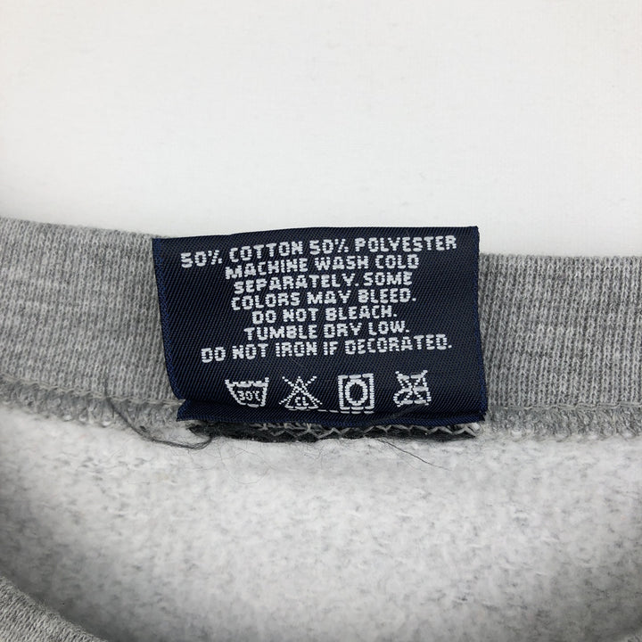 Vintage 90'S Jansport college sweatshirt, made in the USA, size L, men's cotton gray type Vintage Second Hand