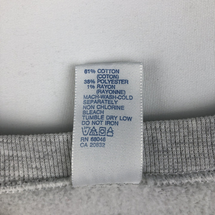 90'S Discus Athletic Notre Dame University College Sweatshirt, Made in USA, Men's XL equivalent, Vintage cotton gray type Vintage Second Hand