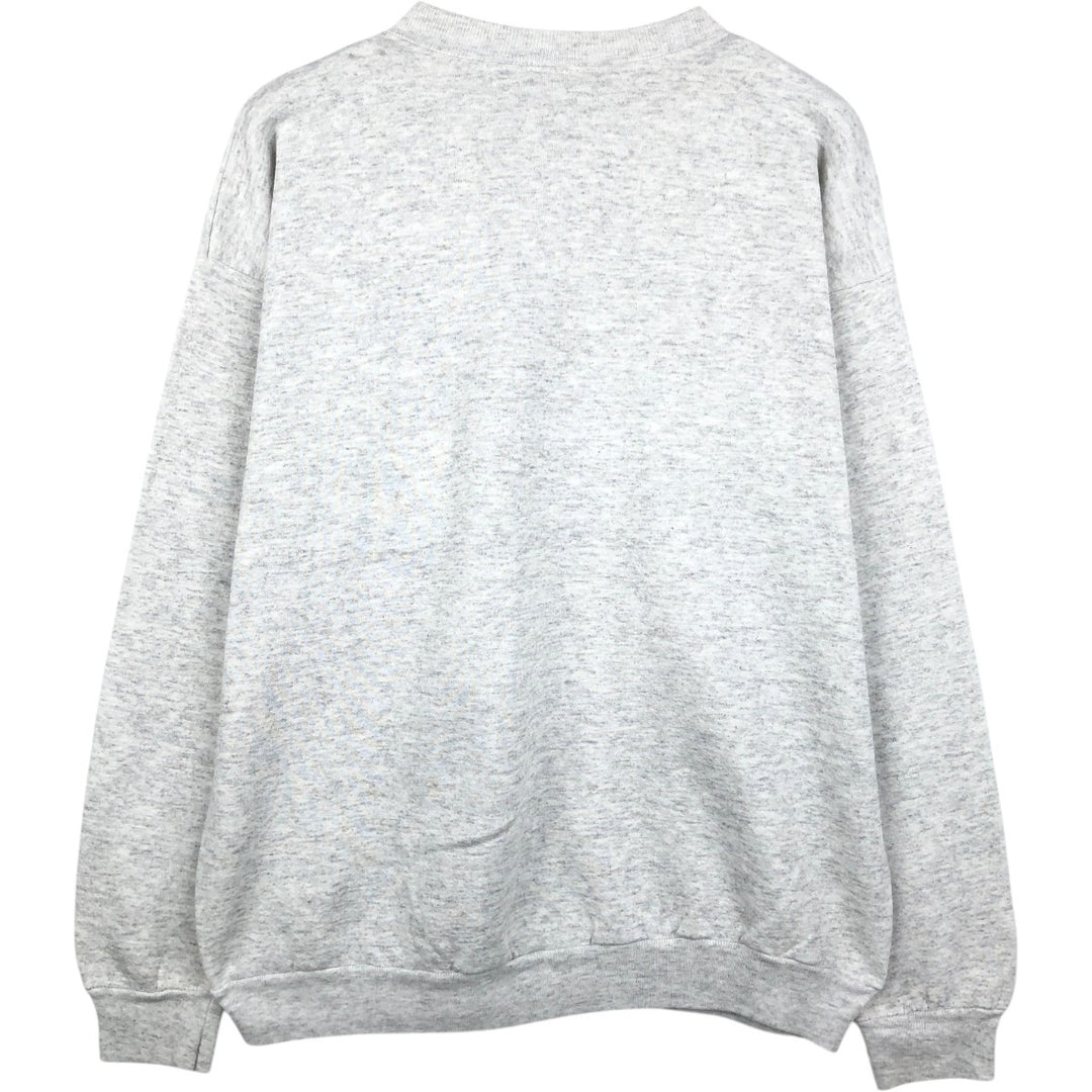Vintage 90'S Lee printed sweatshirt, made in the USA, men's size XL cotton gray type Vintage Second Hand