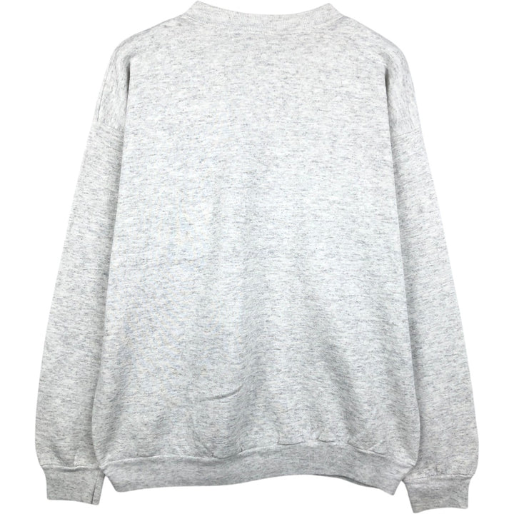 Vintage 90'S Lee printed sweatshirt, made in the USA, men's size XL cotton gray type Vintage Second Hand